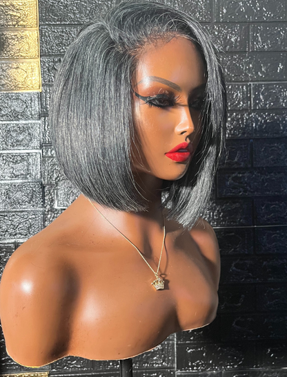 ARTEMISIA | Silver Fox Razored Back Bob