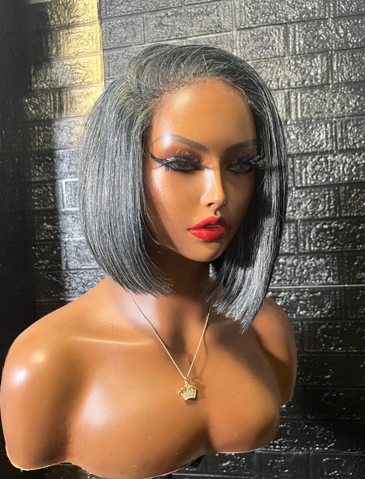 ARTEMISIA | Silver Fox Razored Back Bob